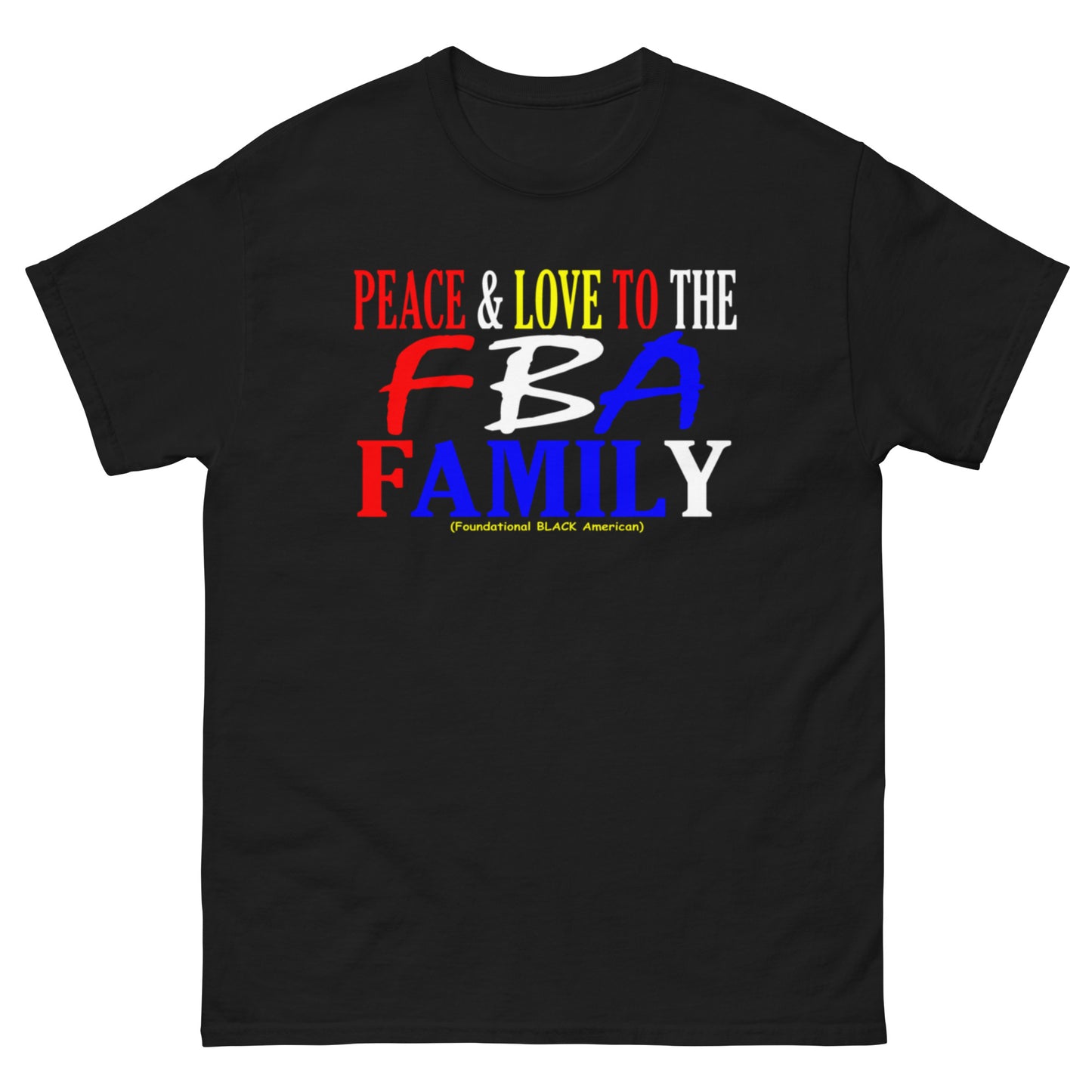 Men's classic FBA LOVE tee