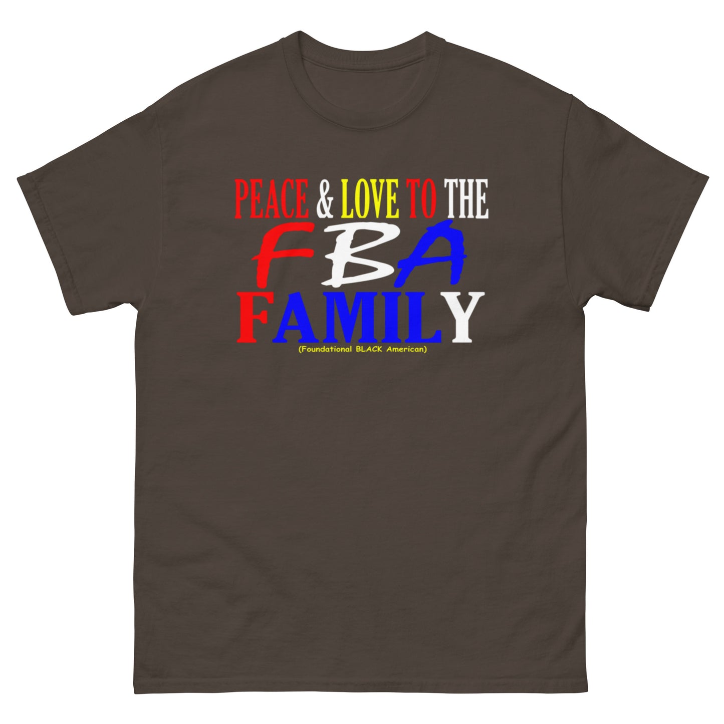 Men's classic FBA LOVE tee