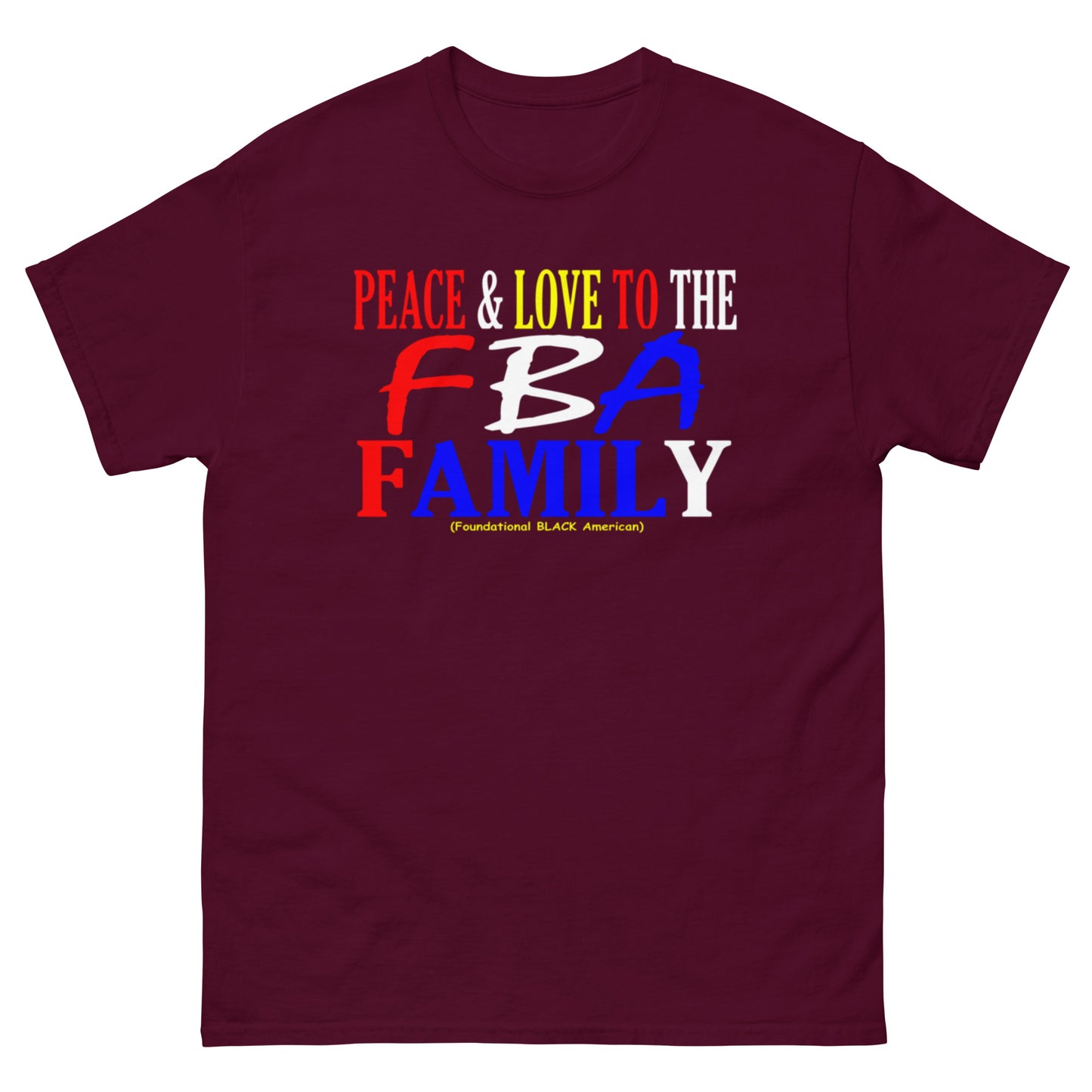 Men's classic FBA LOVE tee