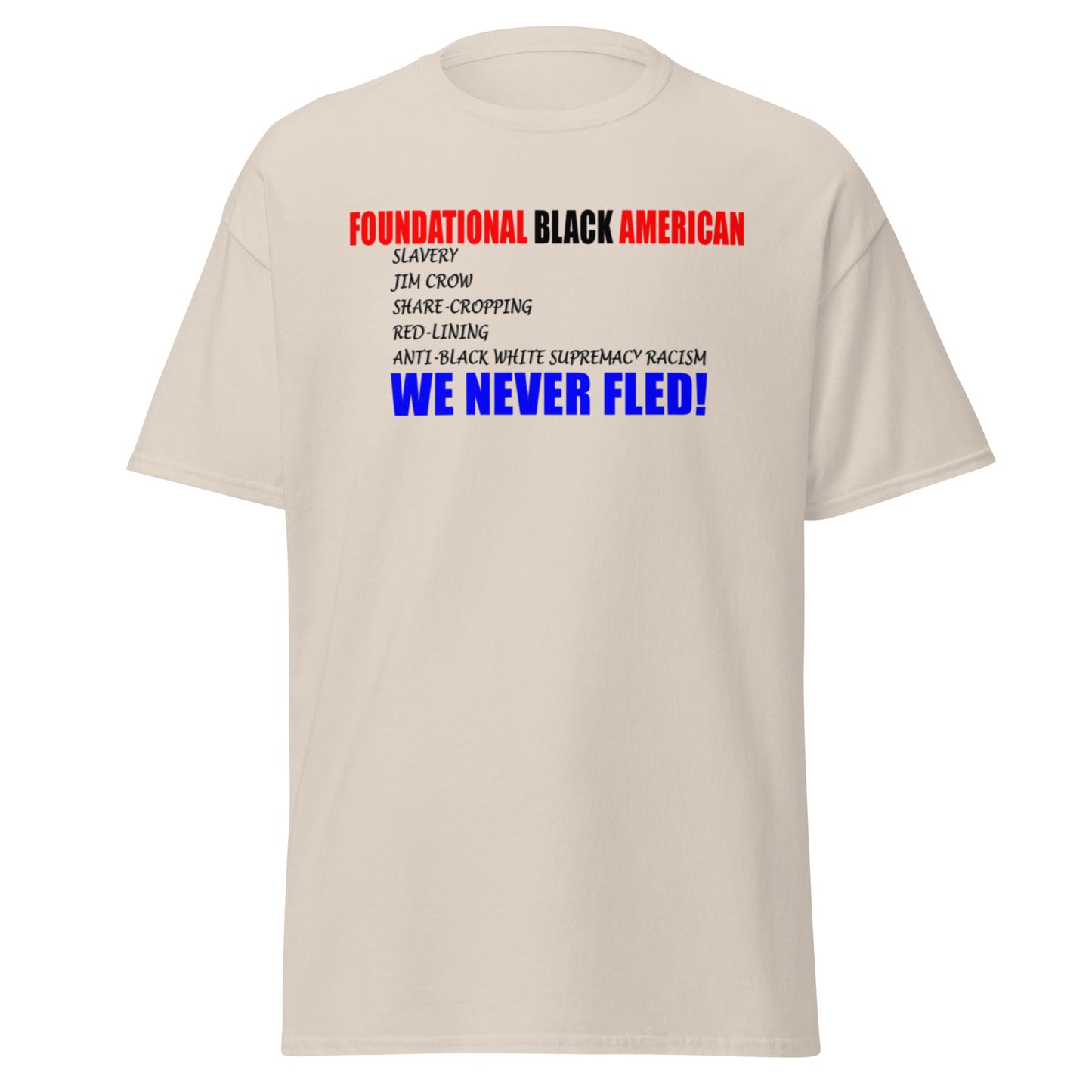 Men's classic FBA no flee tee