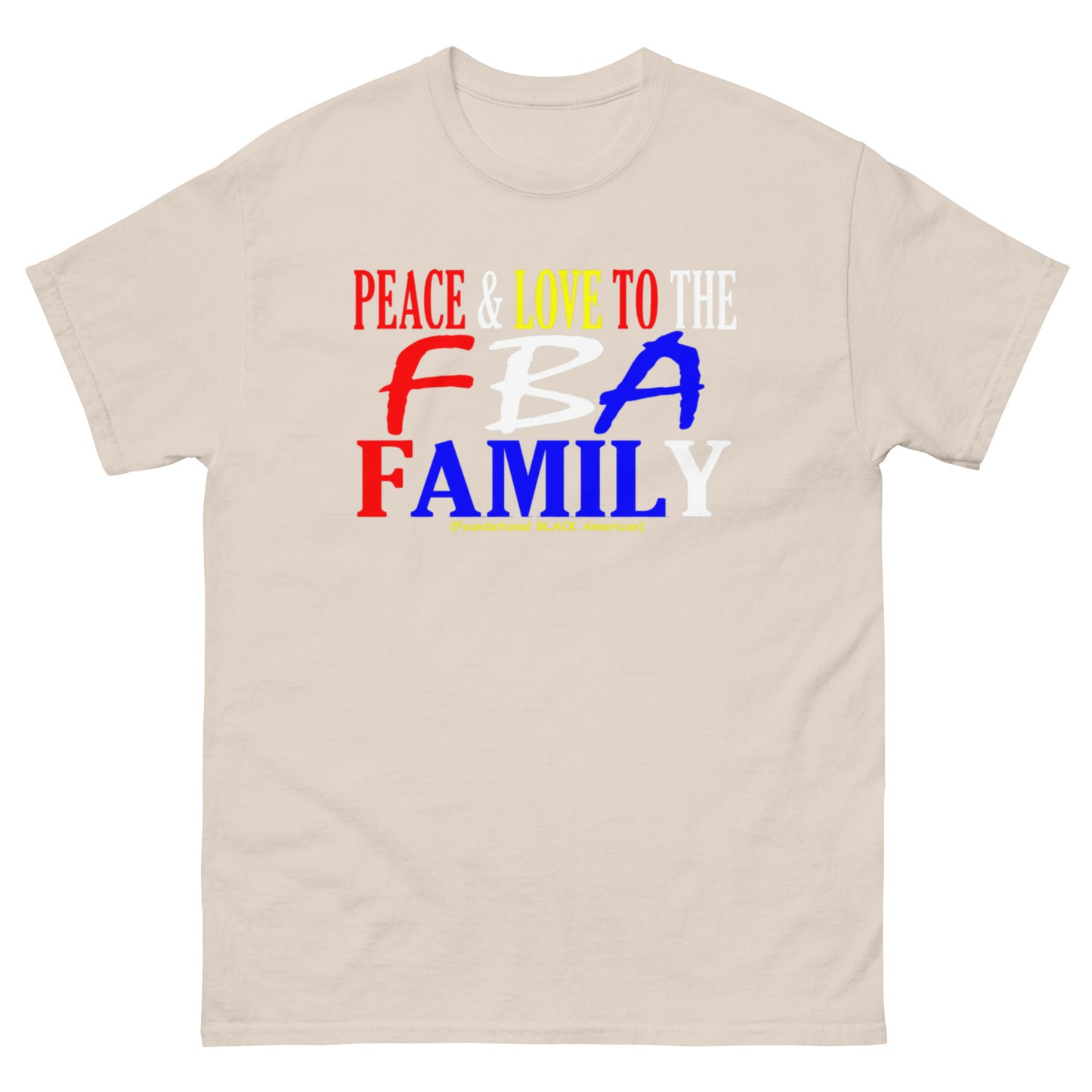 Men's classic FBA LOVE tee