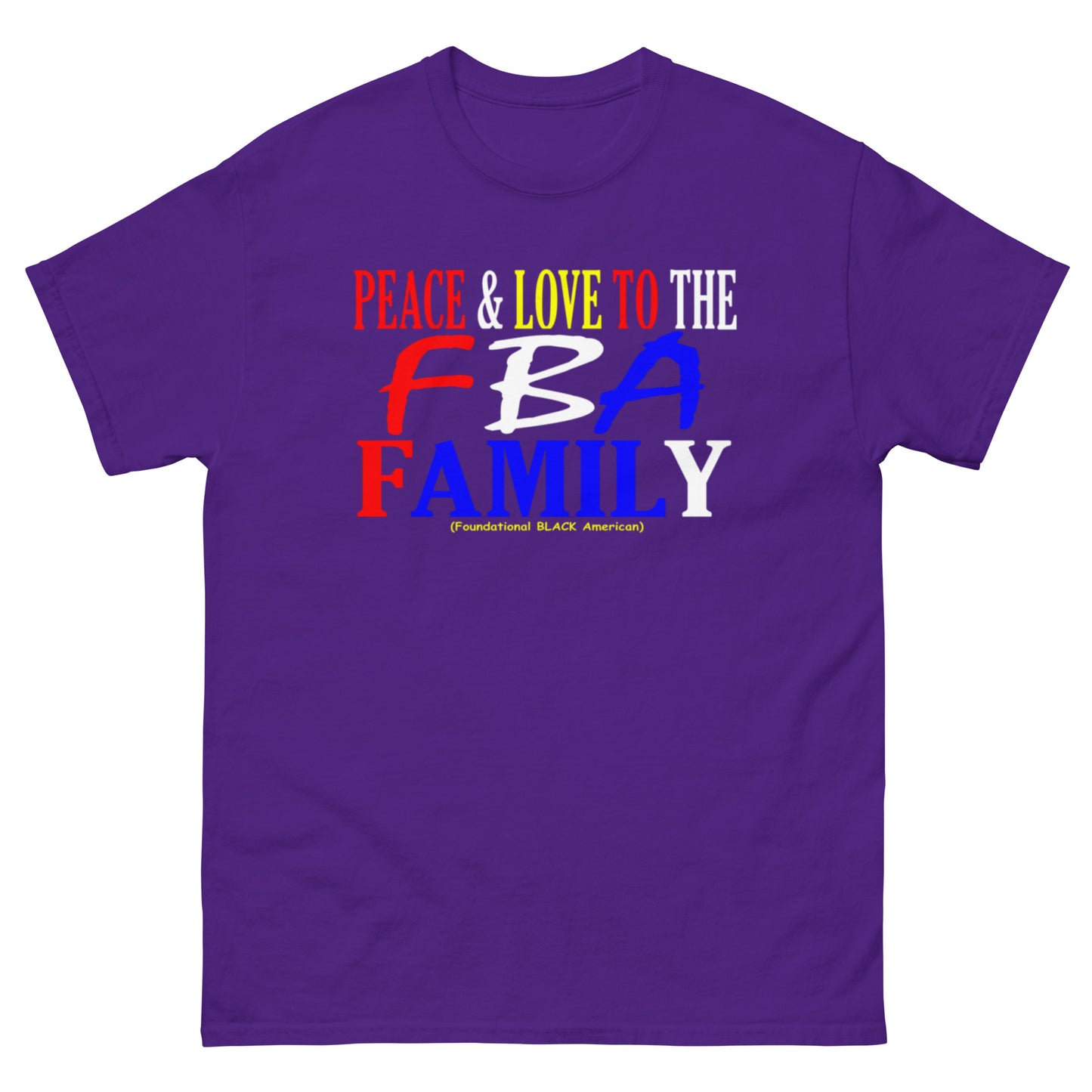 Men's classic FBA LOVE tee