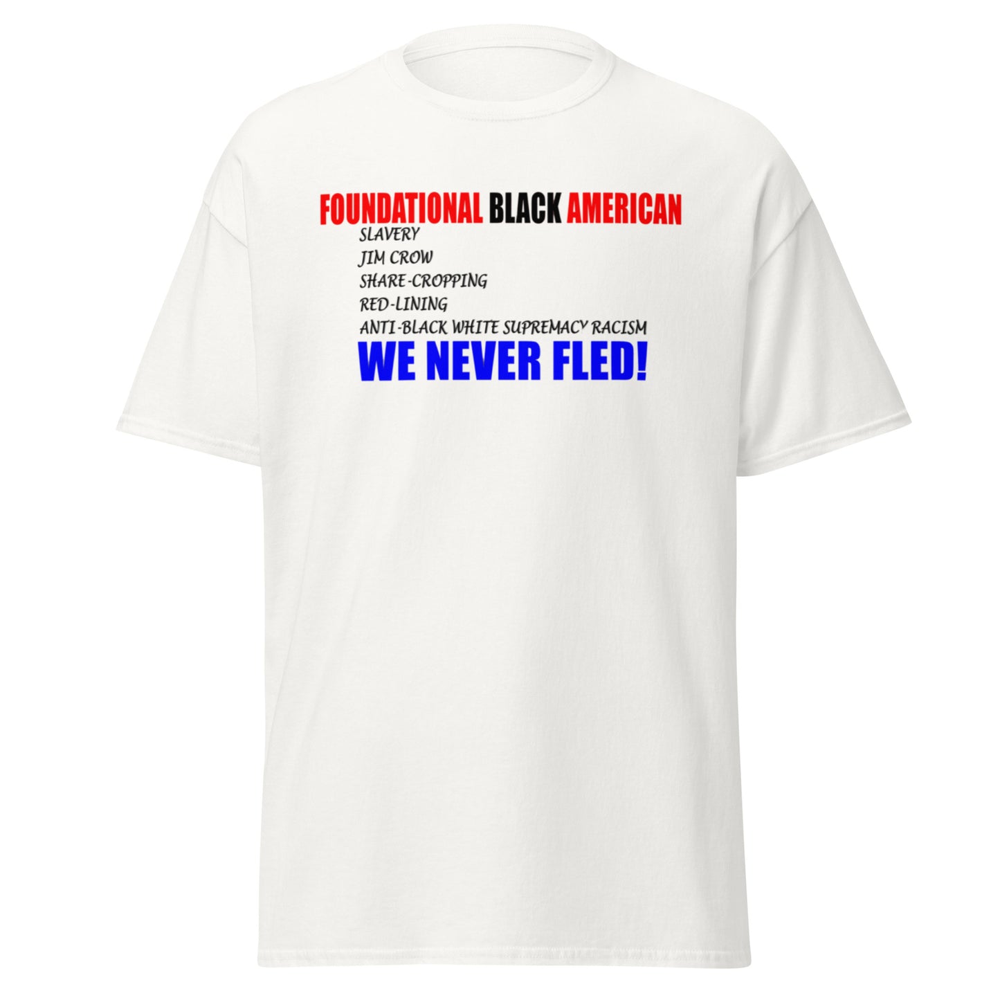 Men's classic FBA no flee tee