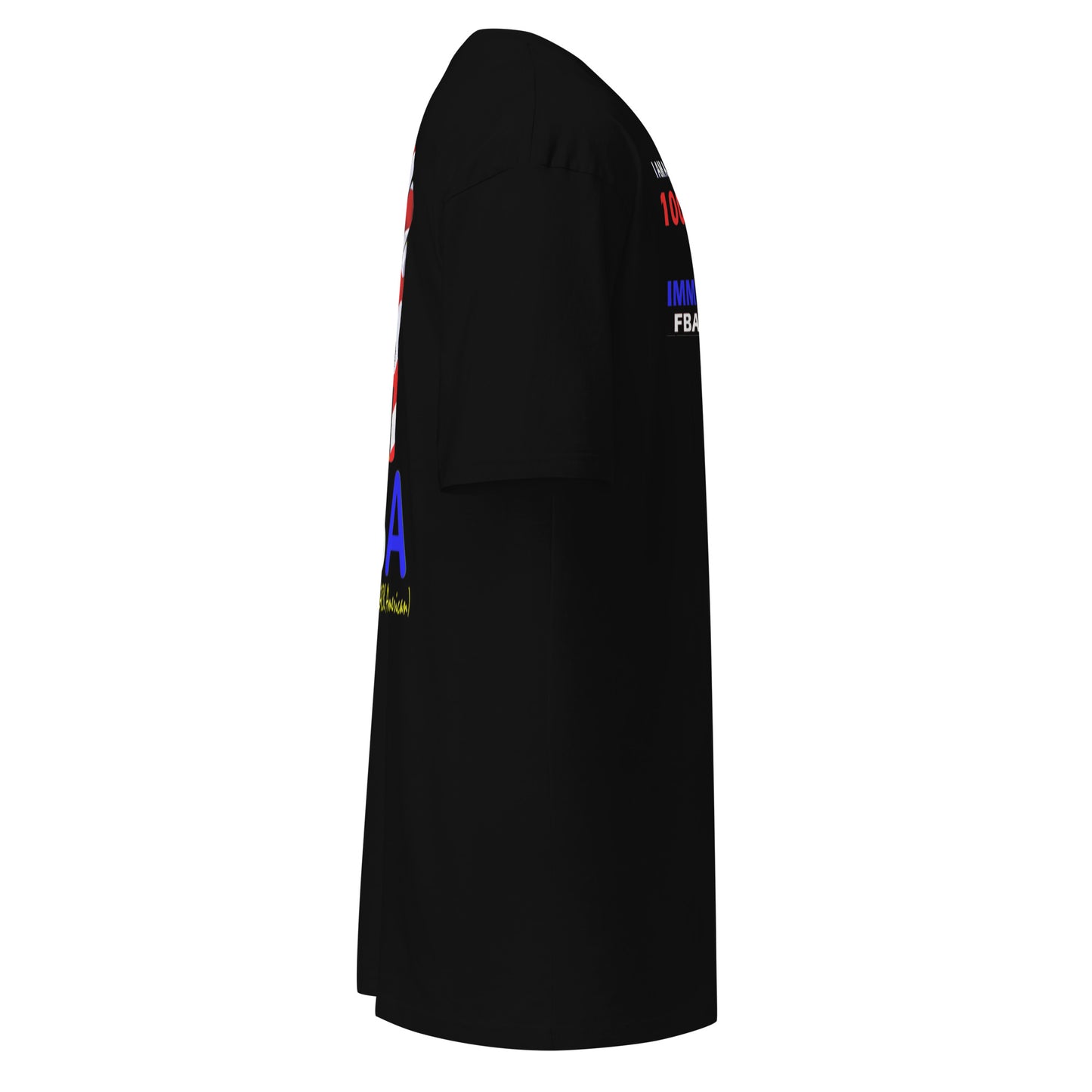 Men’s premium heavyweight NO FLEE tee