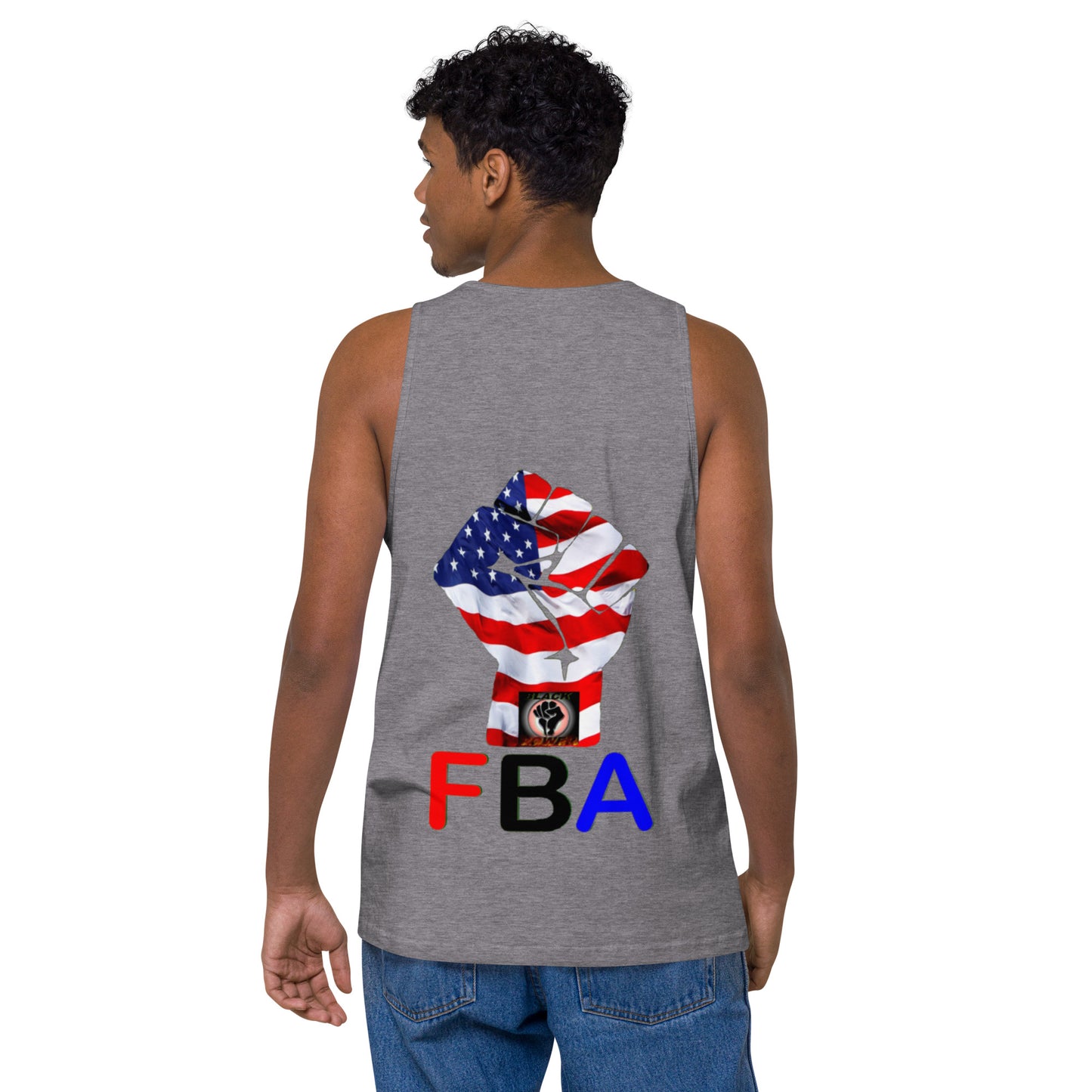 Men’s premium FBA tank top