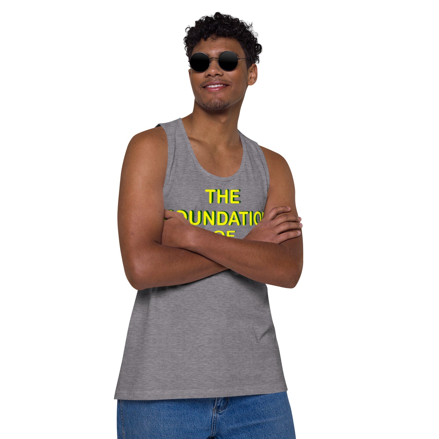 Men’s premium FBA tank top