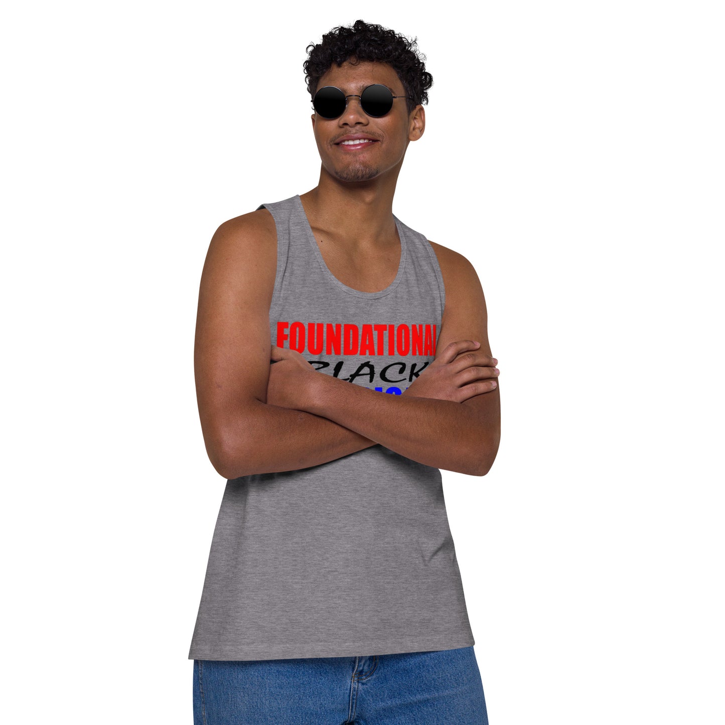 Men’s premium FBA tank top