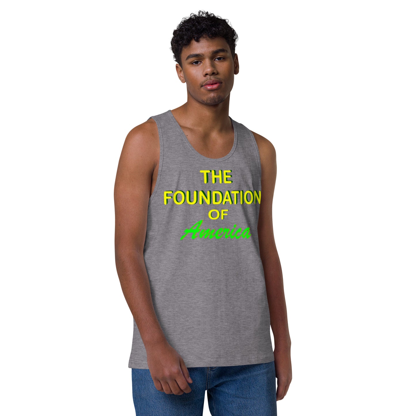 Men’s premium FBA tank top