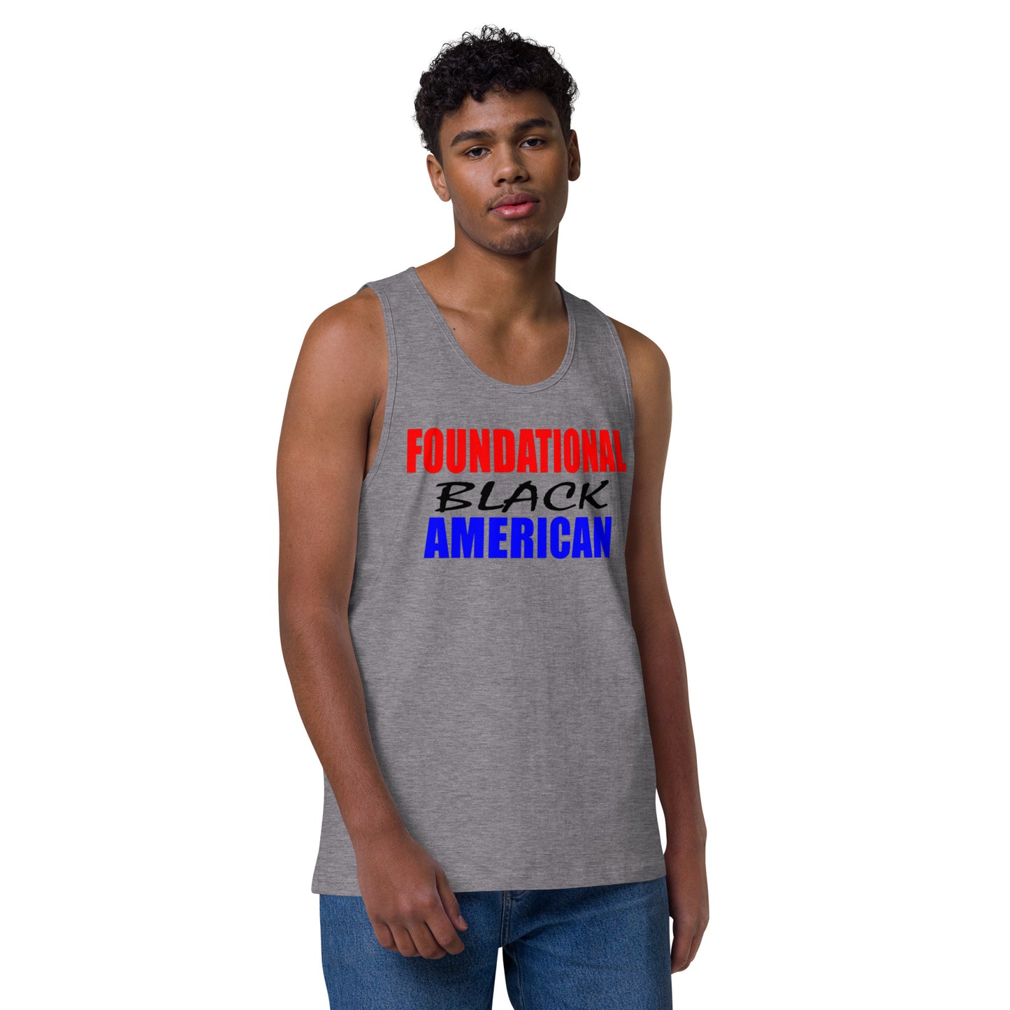 Men’s premium FBA tank top