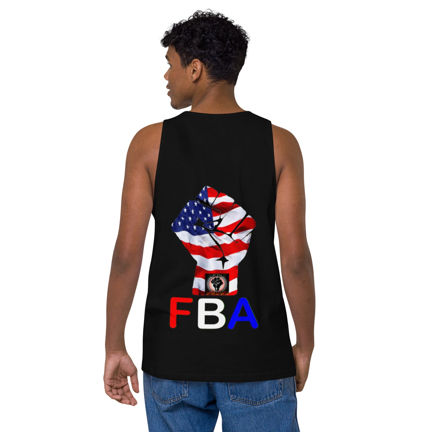 Men’s premium FBA tank top