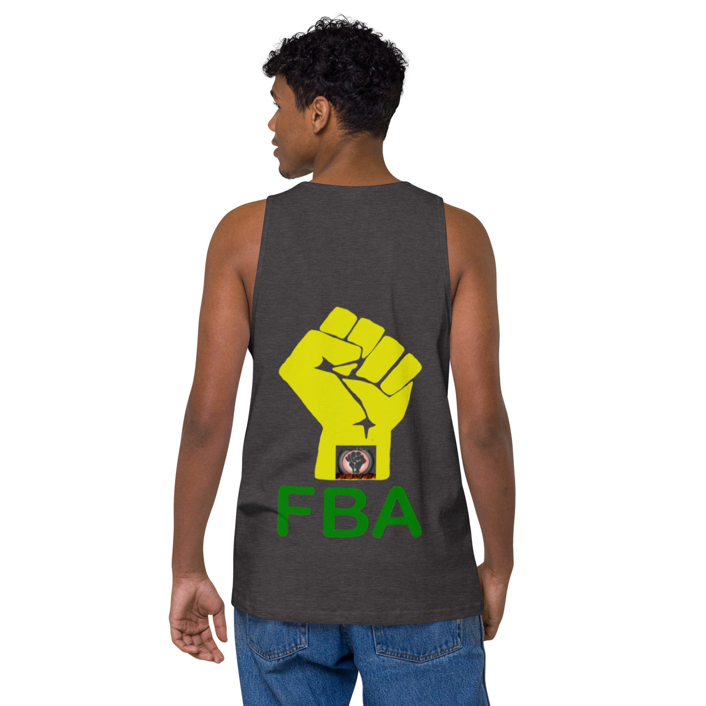 Men’s premium FBA tank top