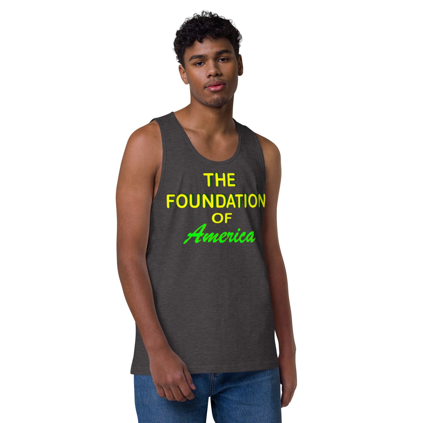 Men’s premium FBA tank top