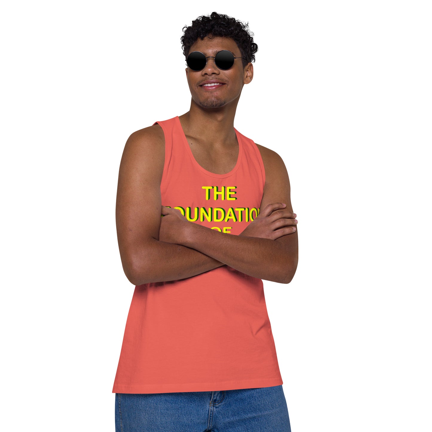 Men’s premium FBA tank top