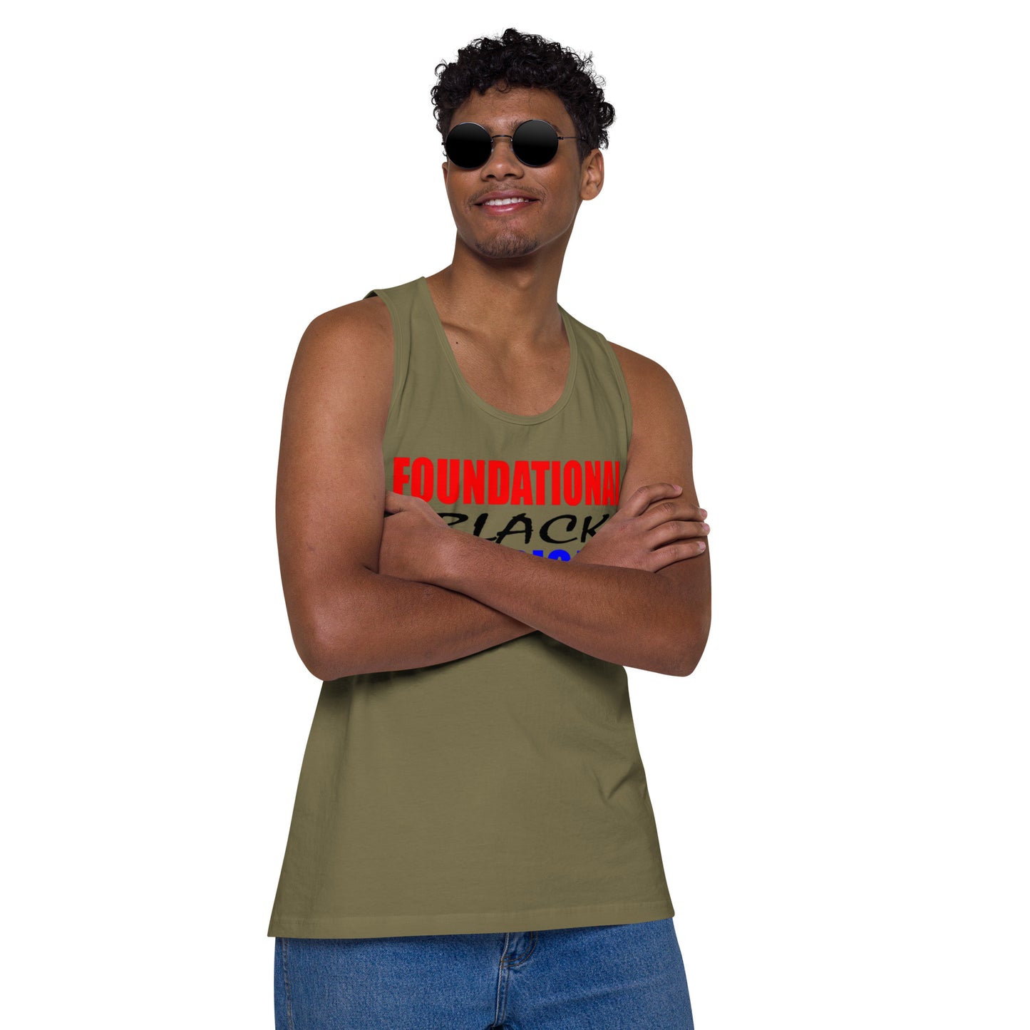 Men’s premium FBA tank top