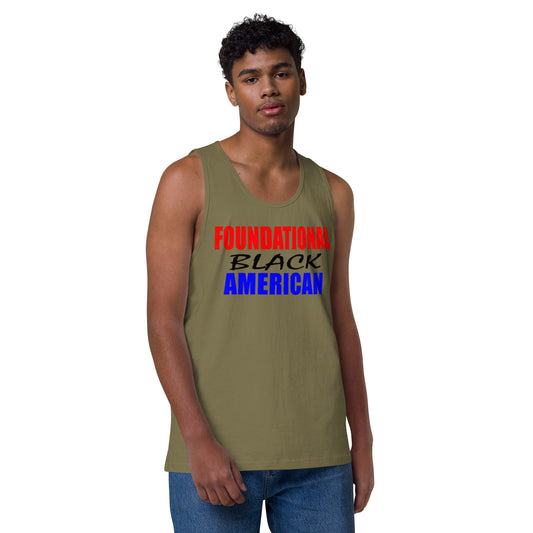 Men’s premium FBA tank top