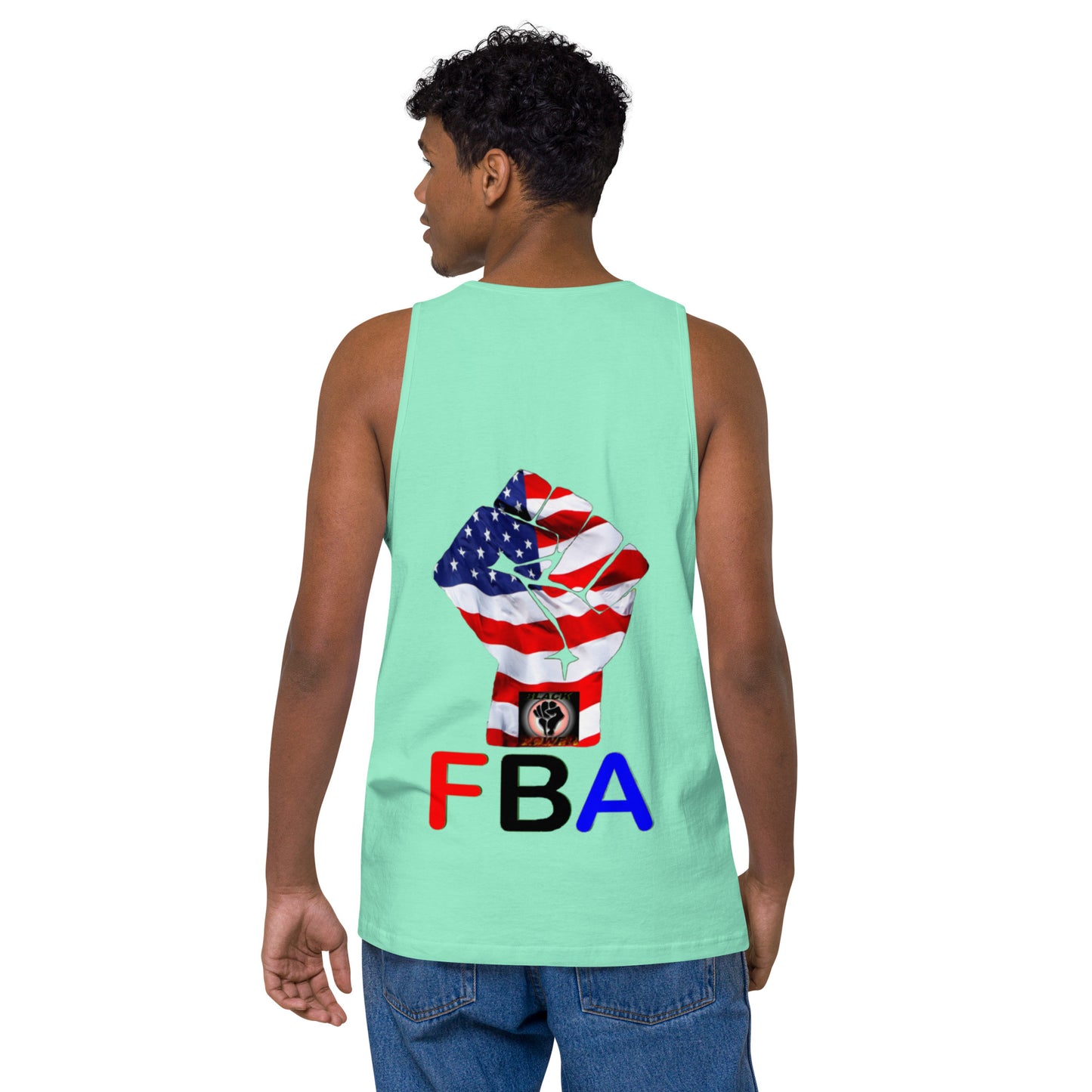 Men’s premium FBA tank top