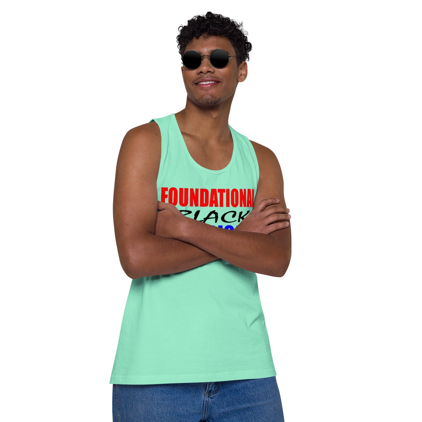 Men’s premium FBA tank top