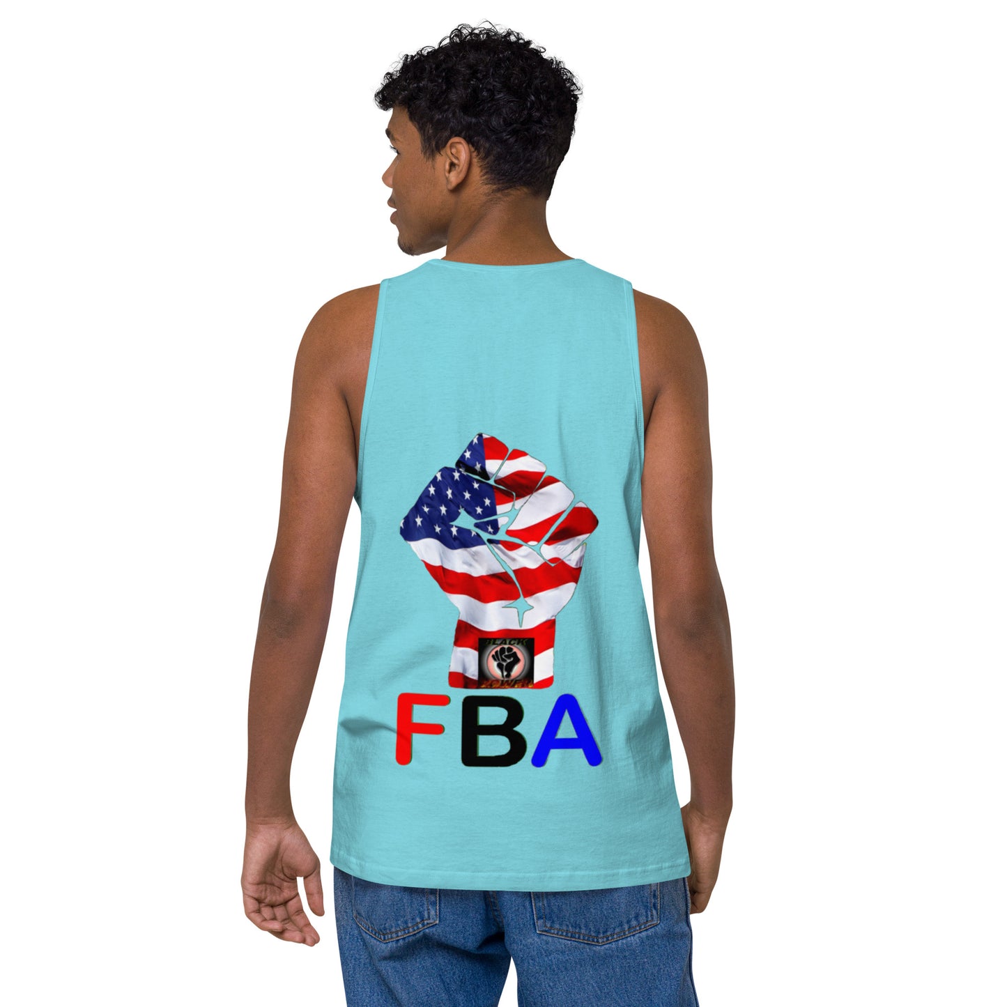 Men’s premium FBA tank top
