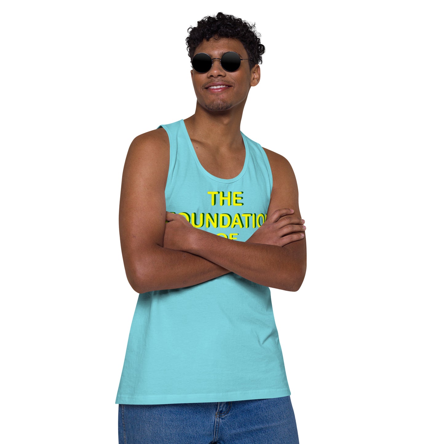 Men’s premium FBA tank top