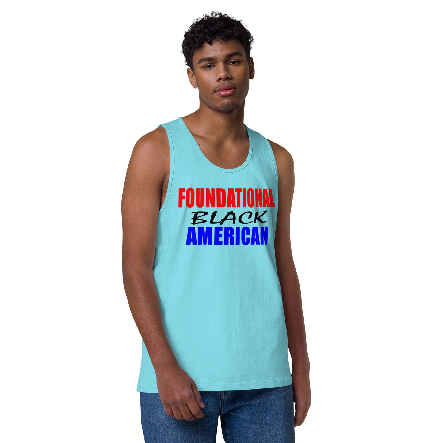 Men’s premium FBA tank top