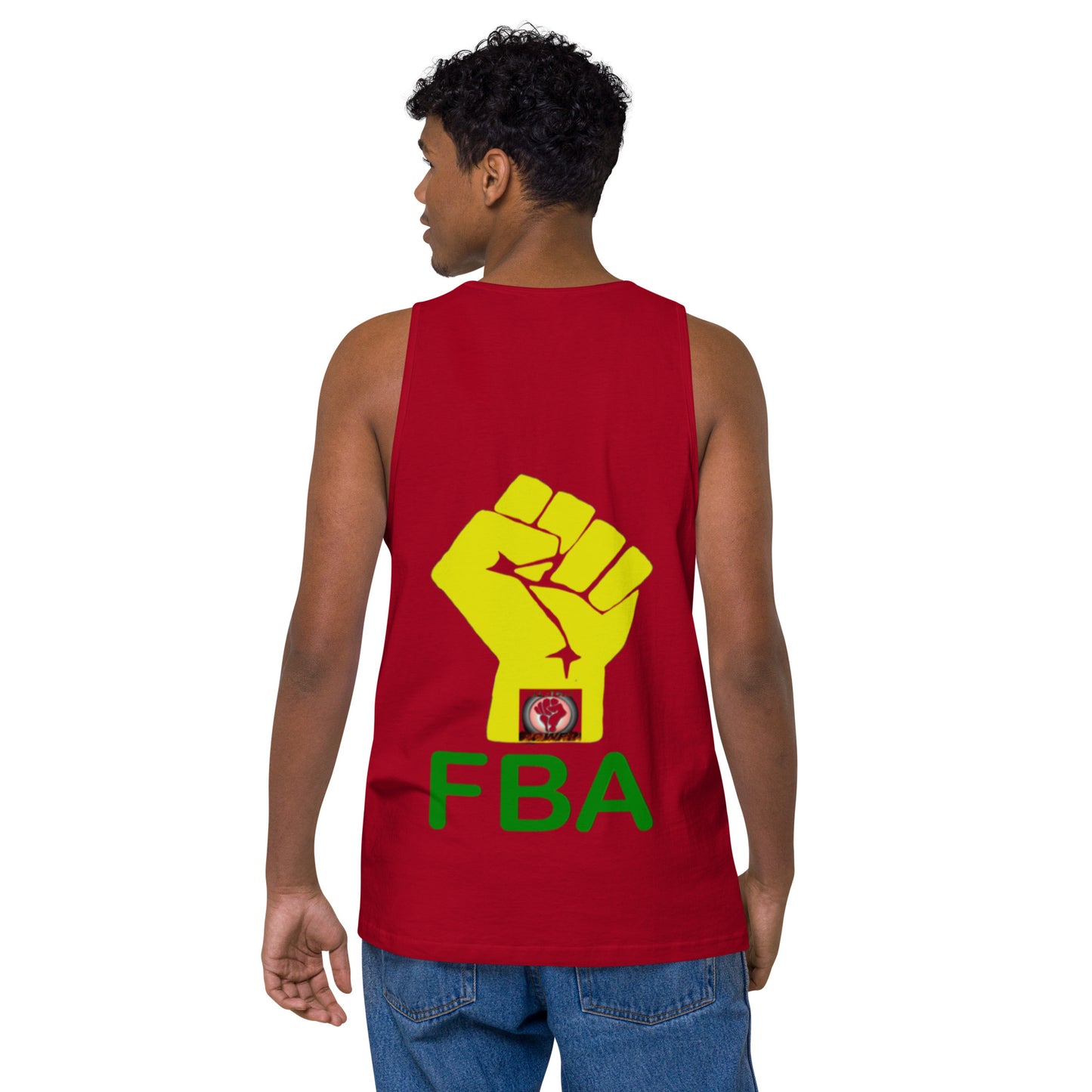 Men’s premium FBA tank top