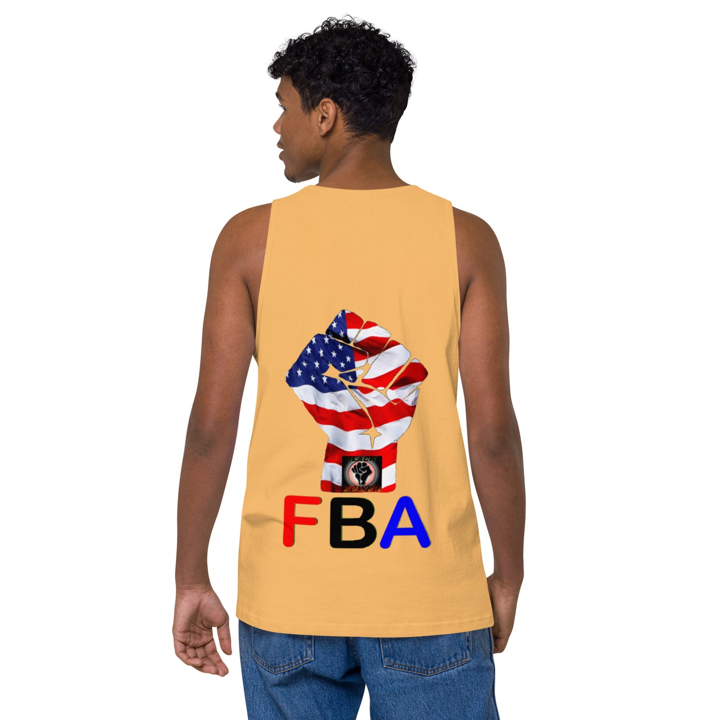 Men’s premium FBA tank top