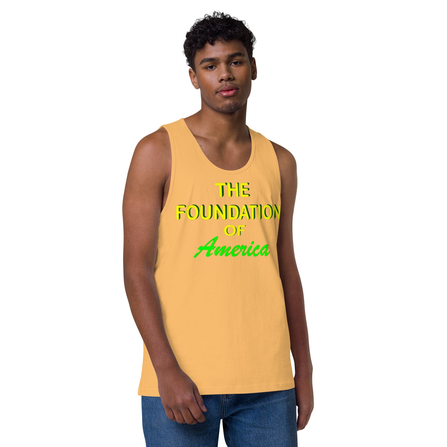 Men’s premium FBA tank top