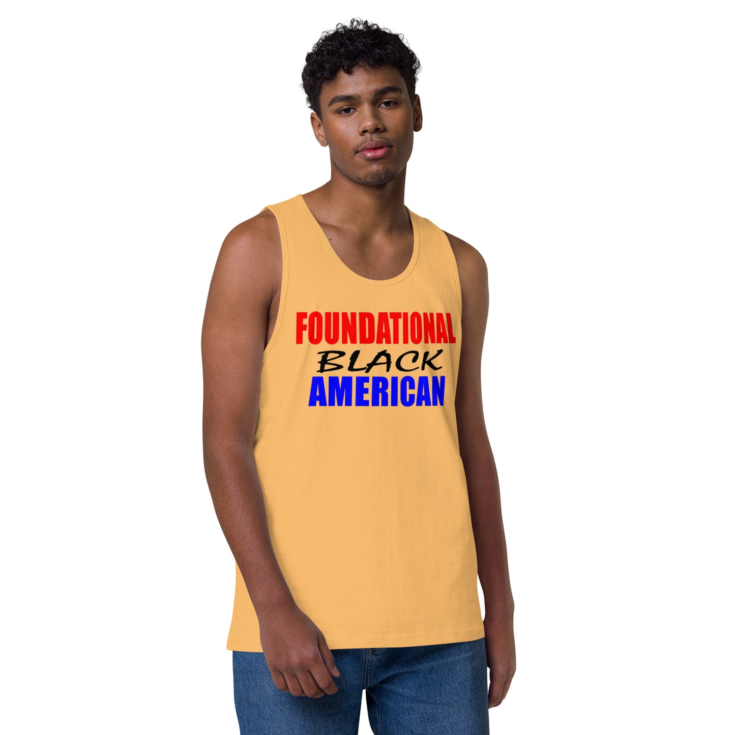 Men’s premium FBA tank top