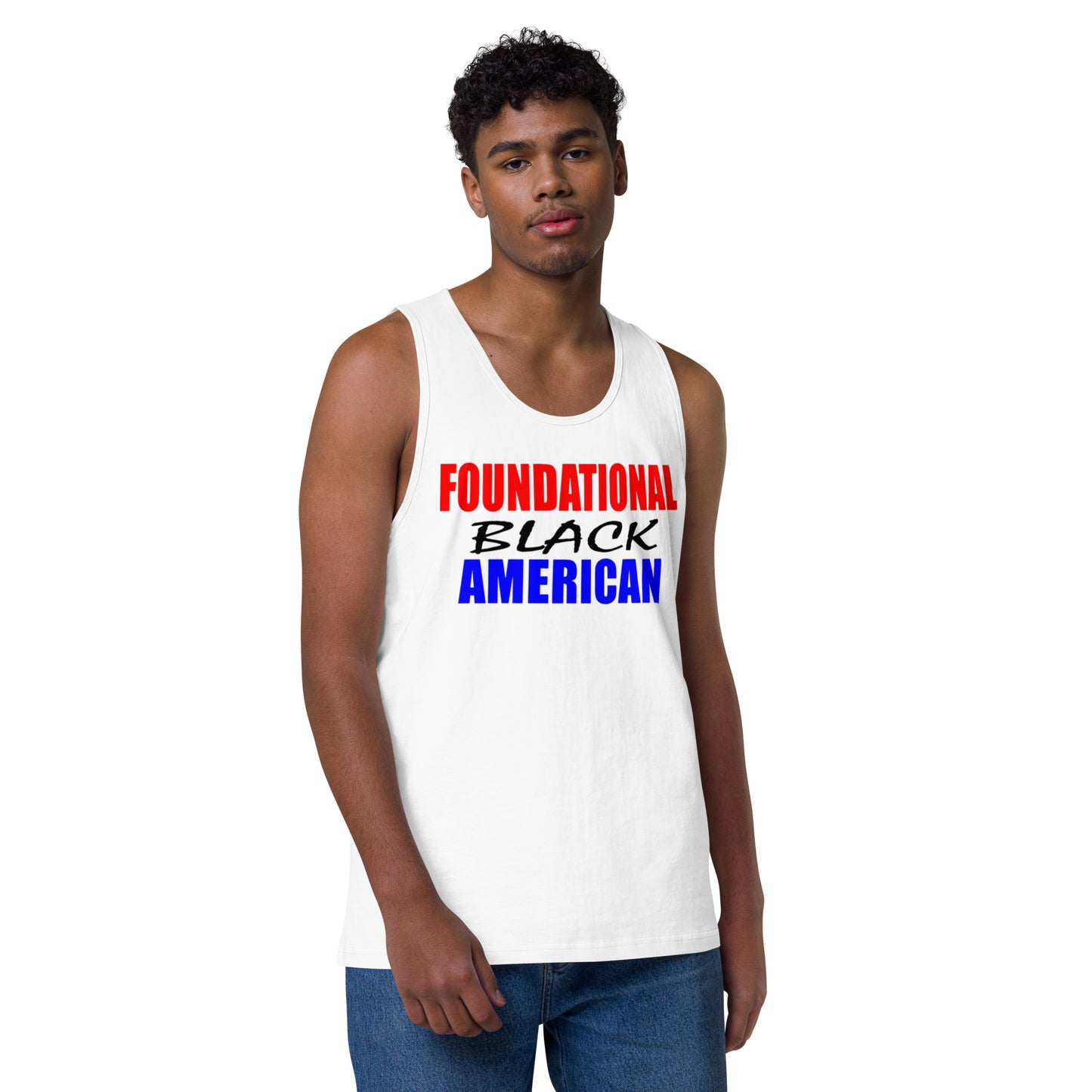 Men’s premium FBA tank top