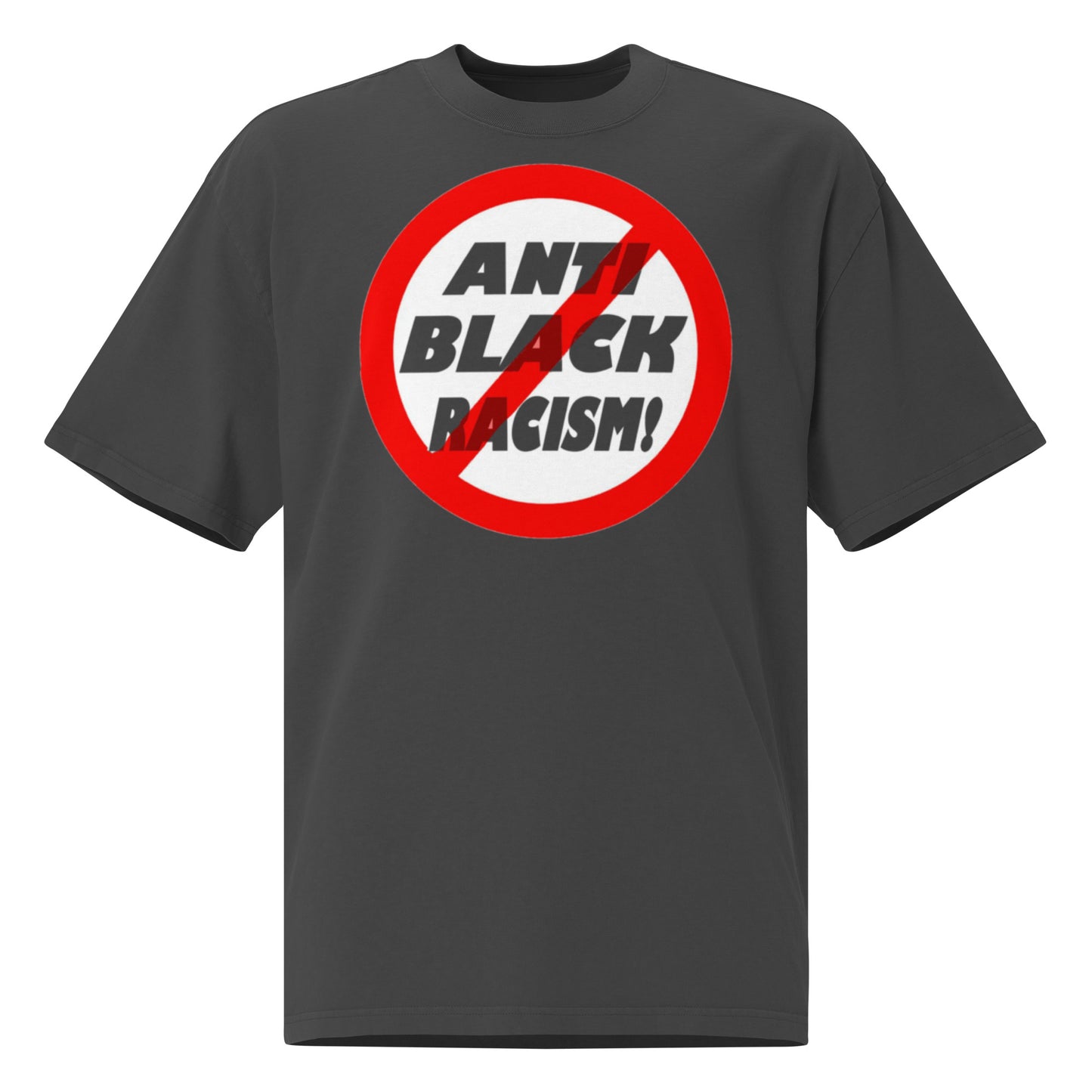 Oversized faded ANTI t-shirt