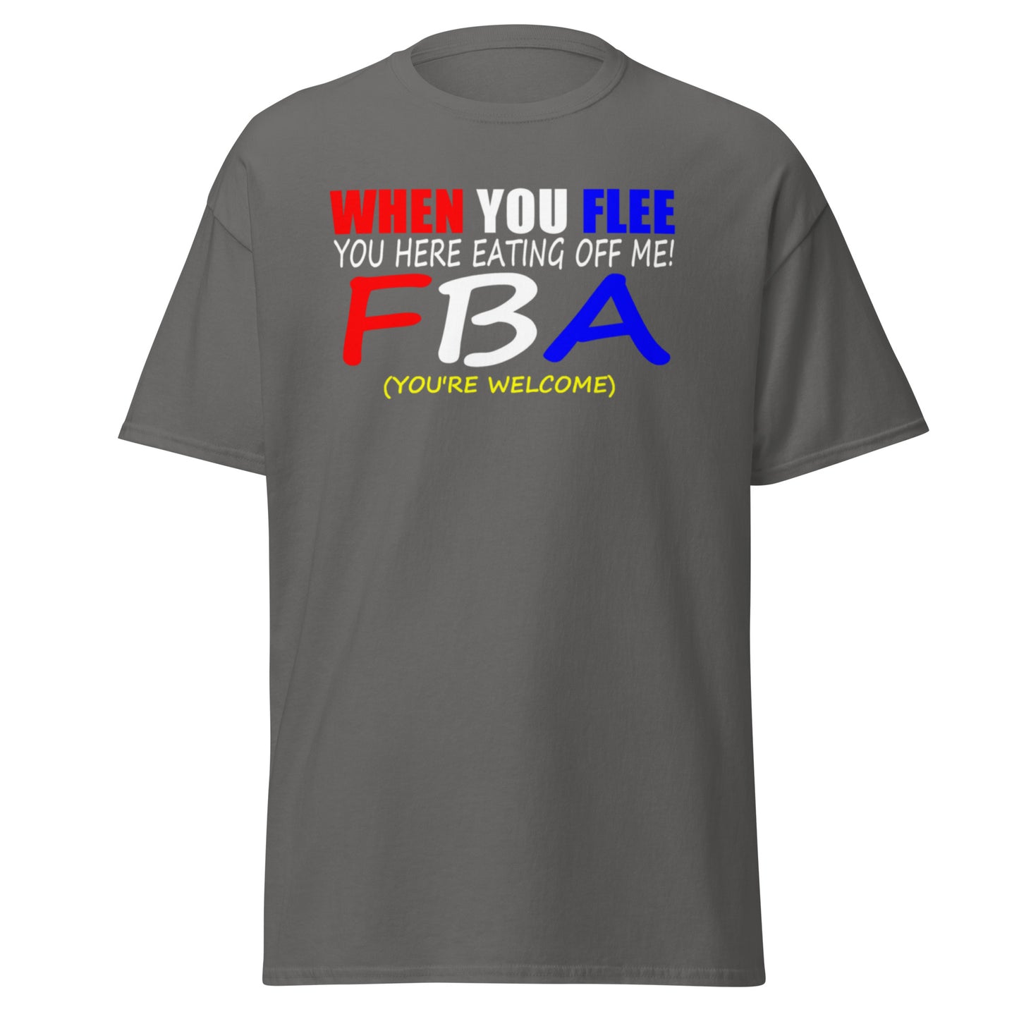 Unisex classic FBA flee tee (Gold FBA Version)