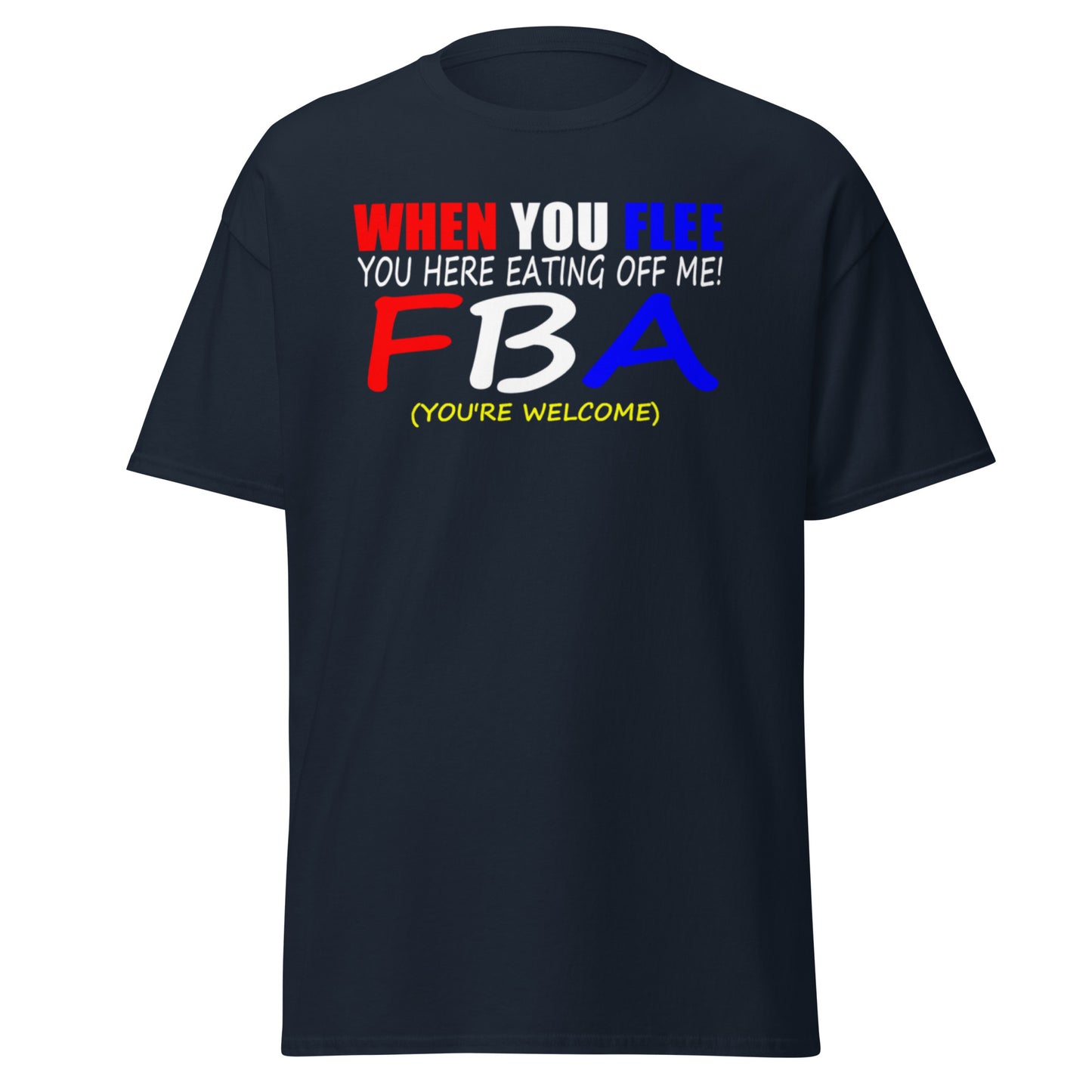 Unisex classic FBA flee tee (Gold FBA Version)