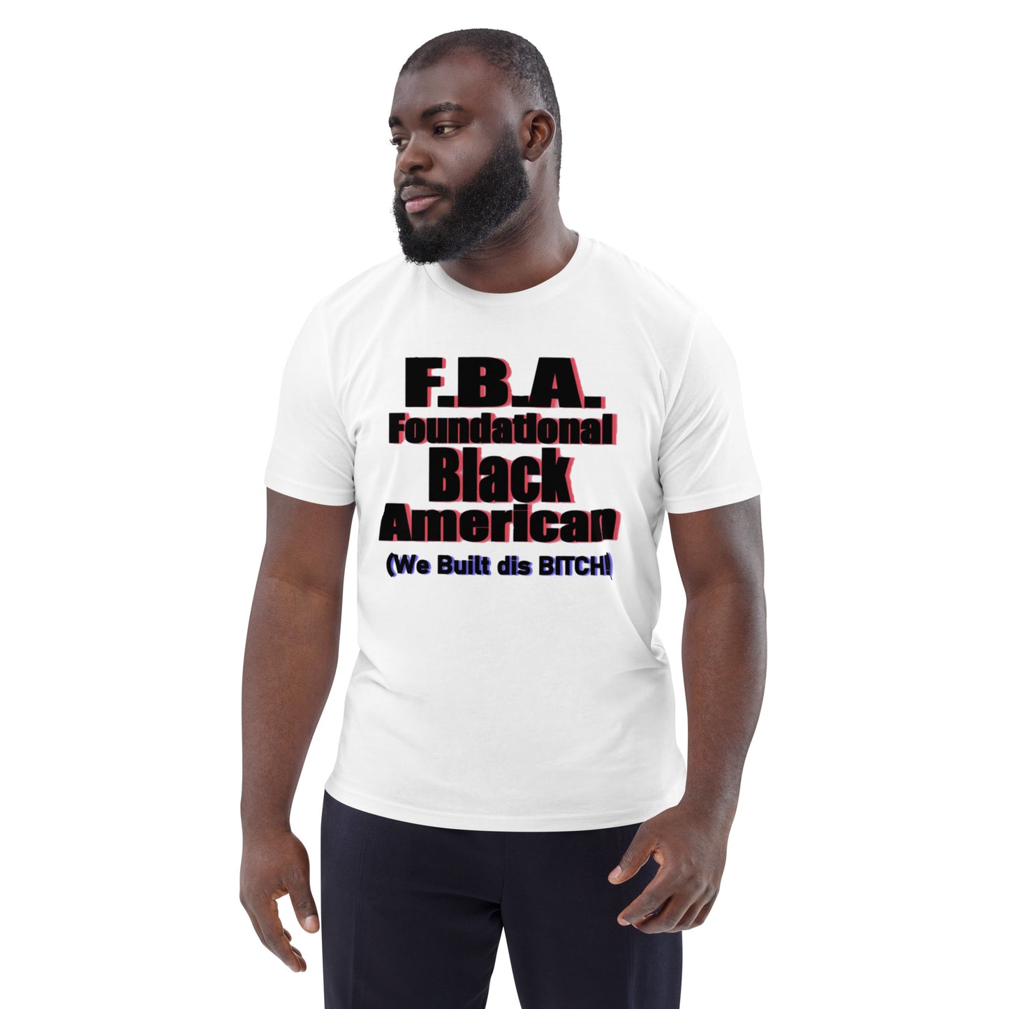 Unisex organic FBA cotton t-shirt