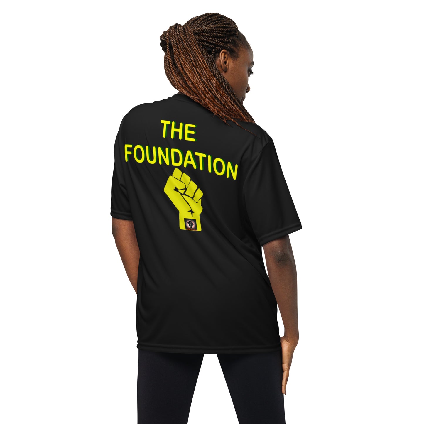 Unisex performance FBA crew neck t-shirt