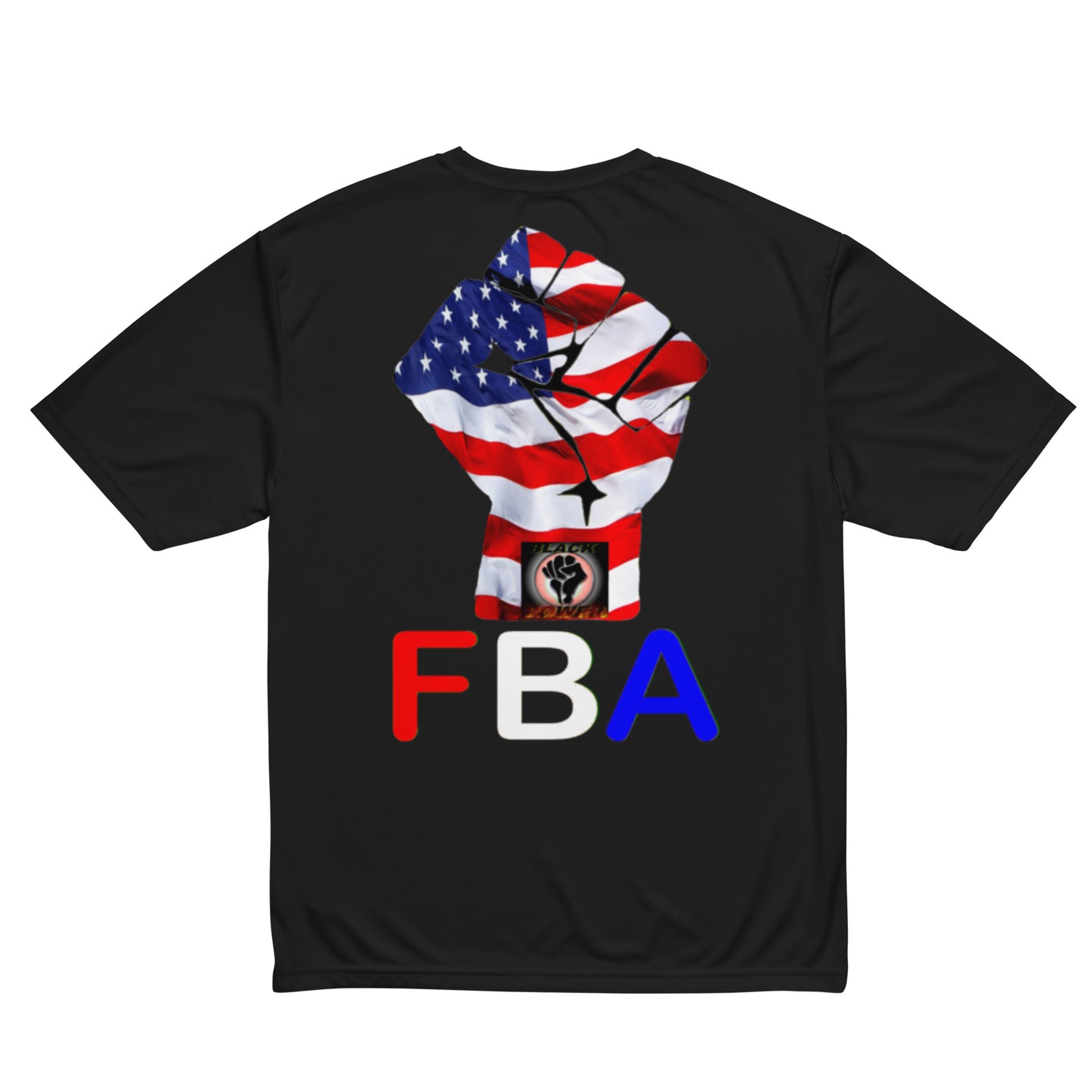 Unisex performance FBA crew neck t-shirt