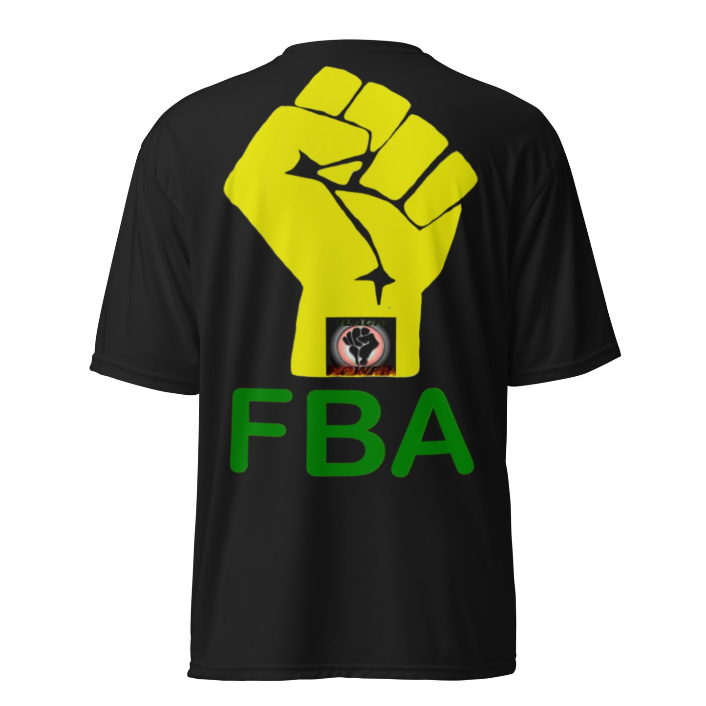 Unisex performance crew FBA neck t-shirt