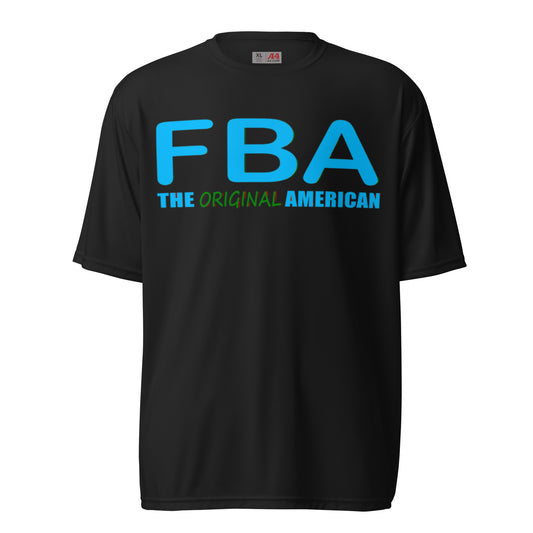 Unisex performance crew neck FBA t-shirt