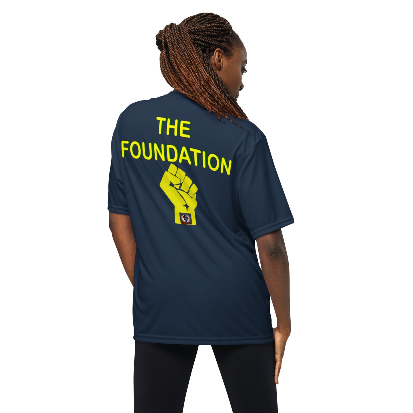 Unisex performance FBA crew neck t-shirt