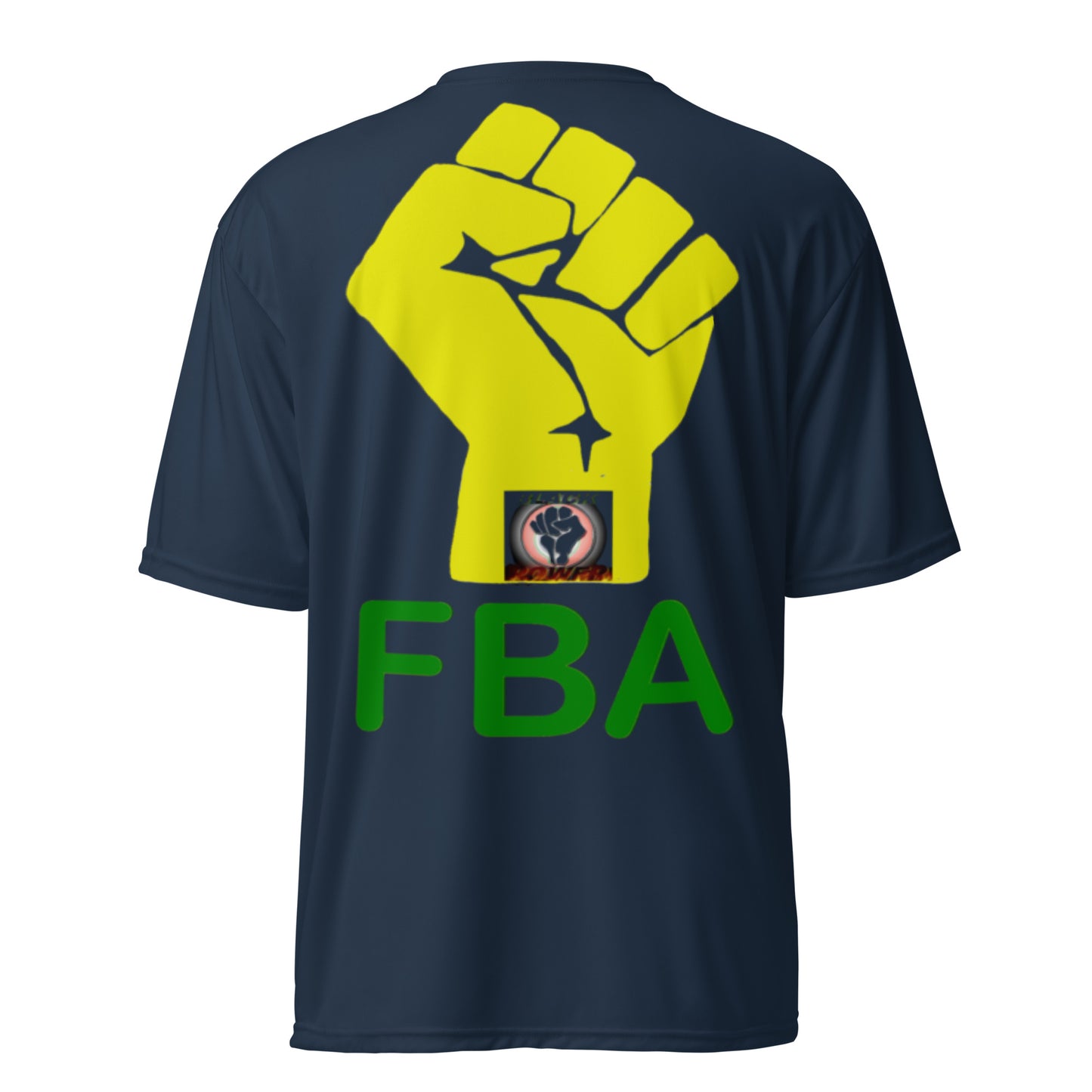 Unisex performance crew FBA neck t-shirt