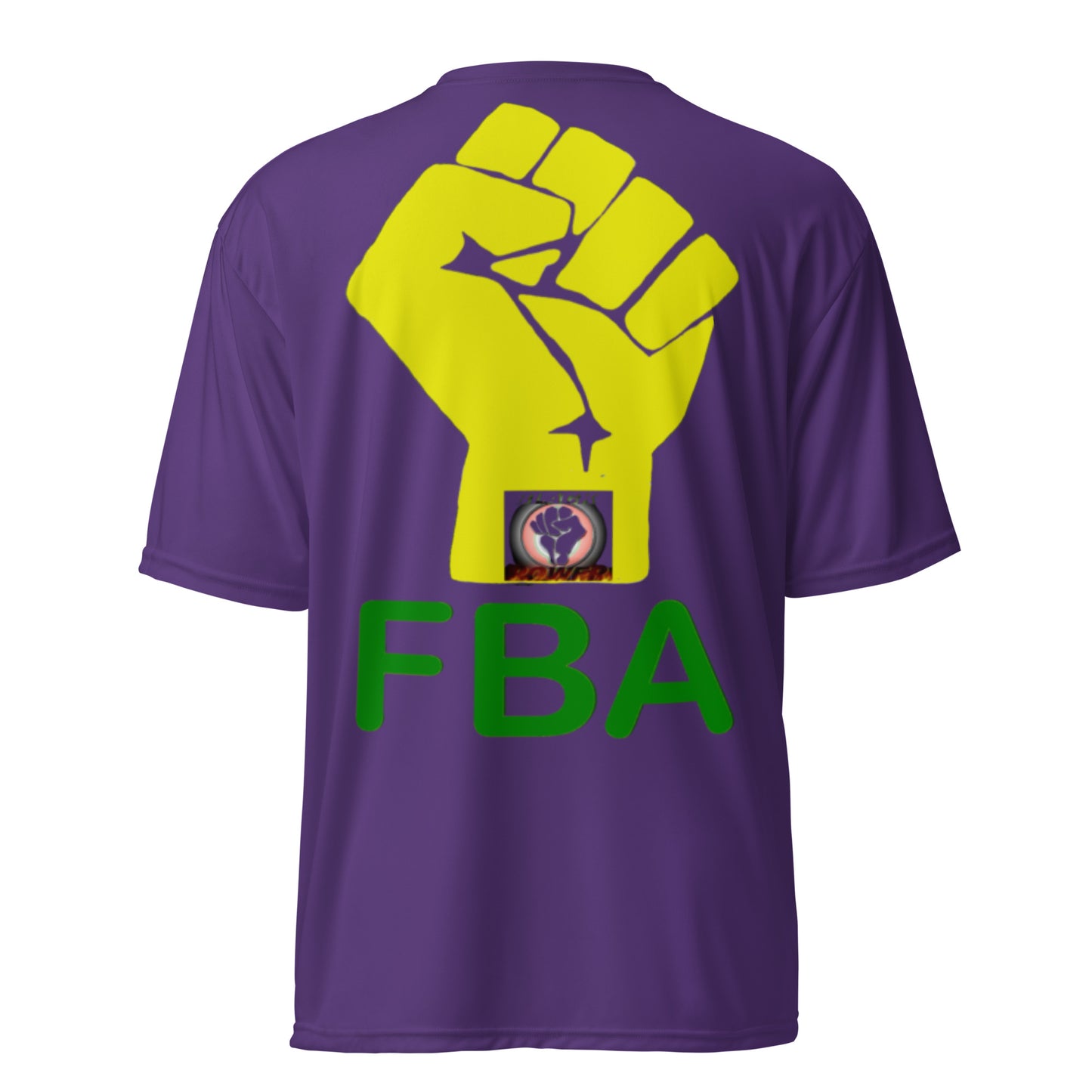 Unisex performance crew FBA neck t-shirt