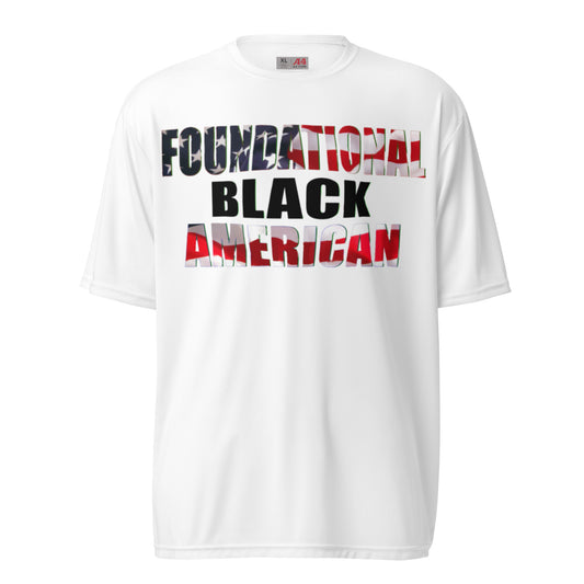 Unisex performance FBA crew neck t-shirt