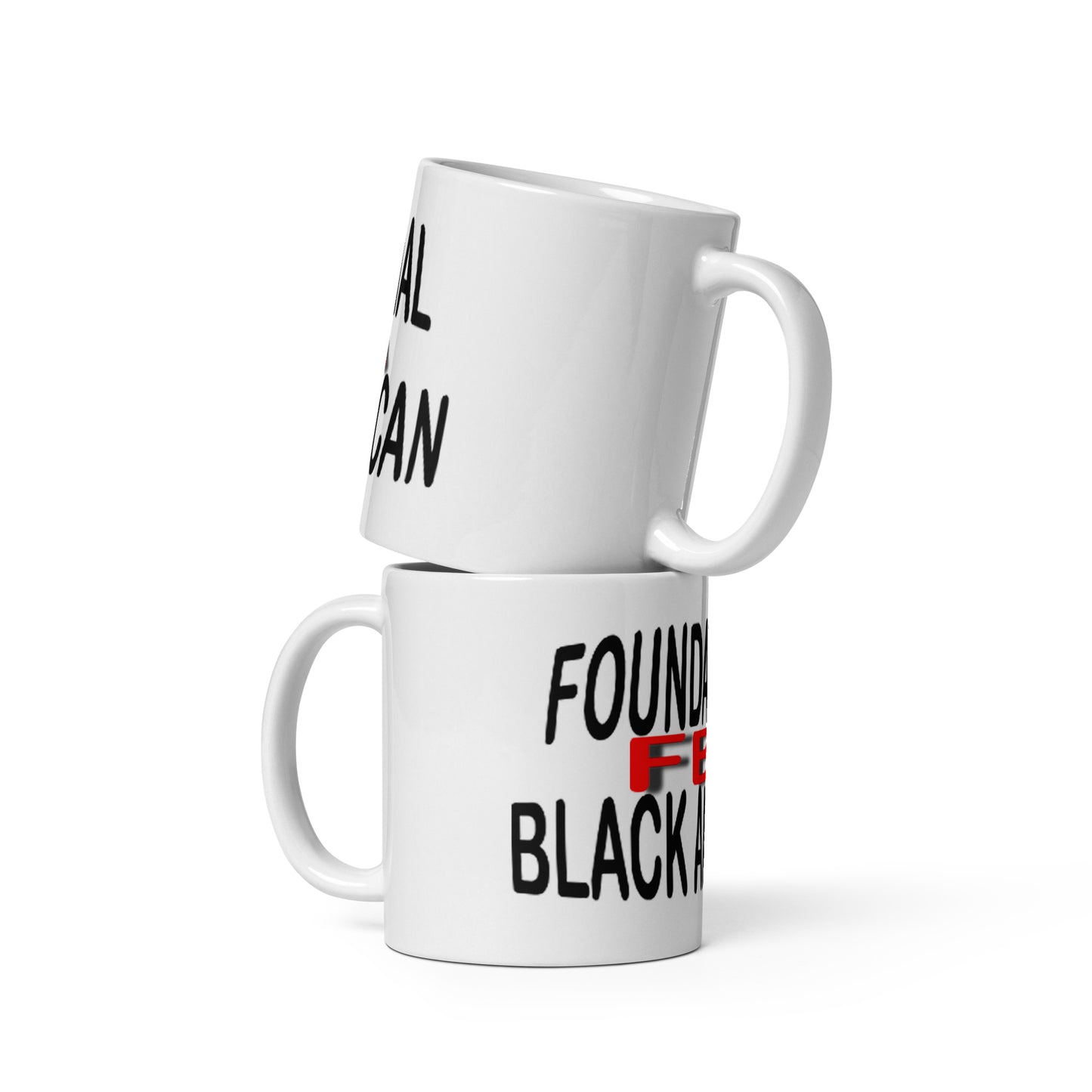 White FBA glossy mug