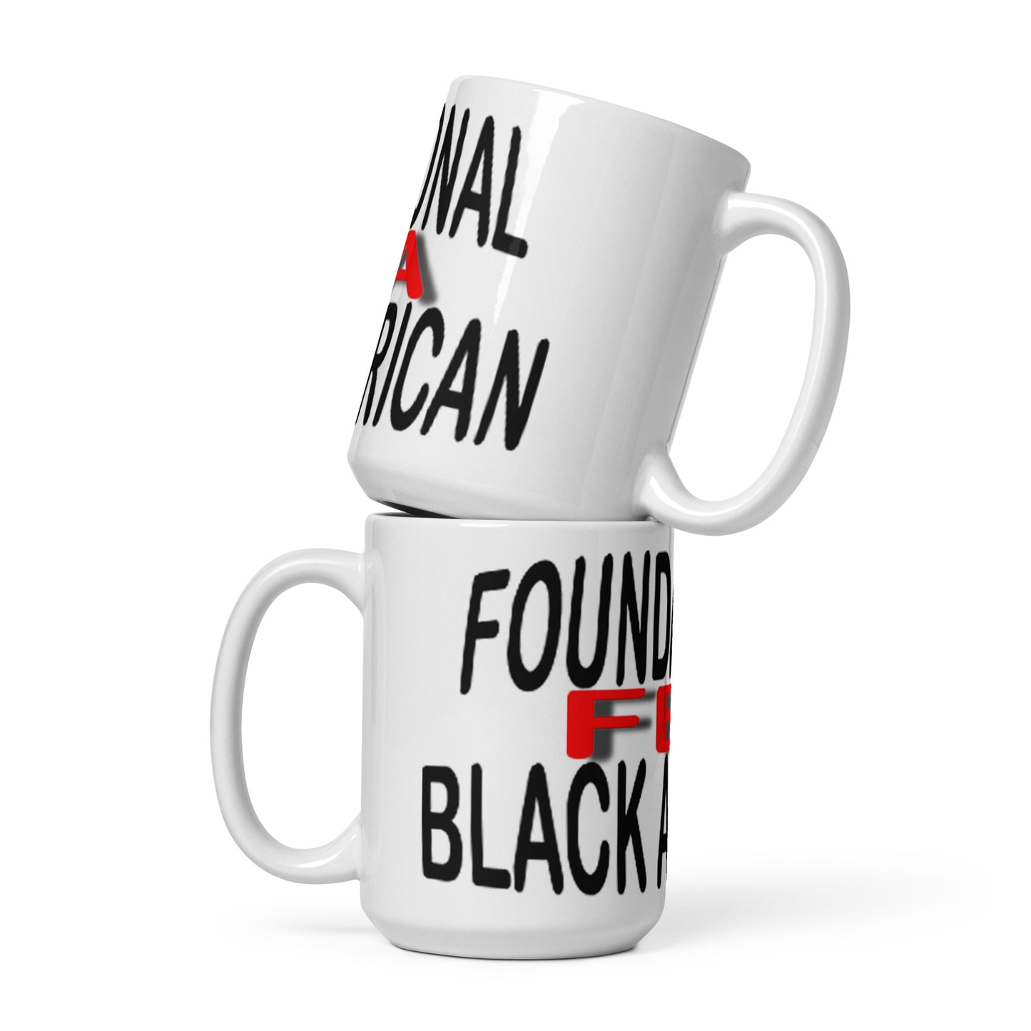 White FBA glossy mug