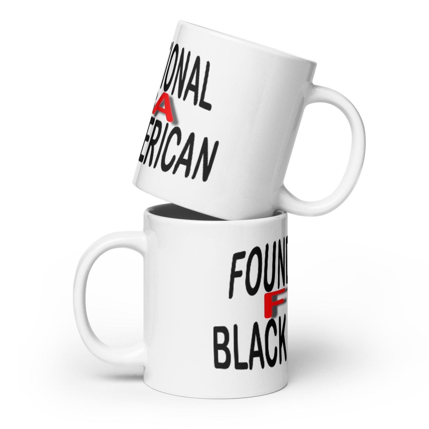 White FBA glossy mug